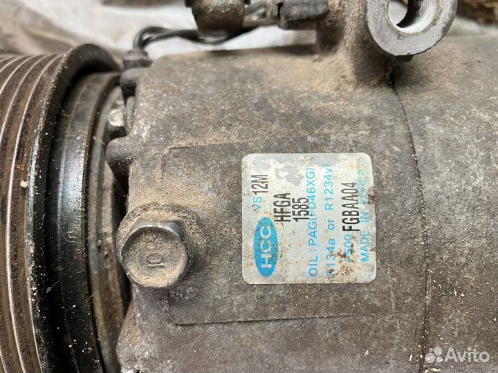 Компрессор кондиционера Kia Soul 1