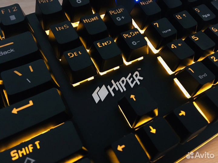 Полу-механическая клавиатура Hiper, новая