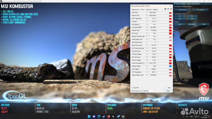 Видеокарта GTX 1060 Asus Dual