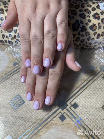 Маникюр+гель лак