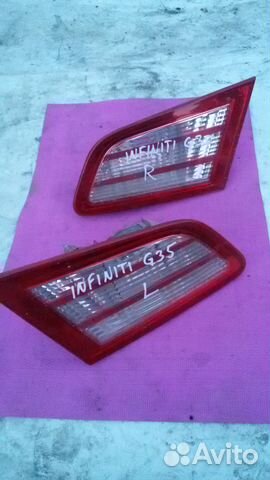 Фонарь Infiniti G35 Инфинити G35