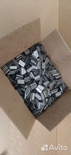 Скоба для стреппинг ленты пп 16 мм стальная