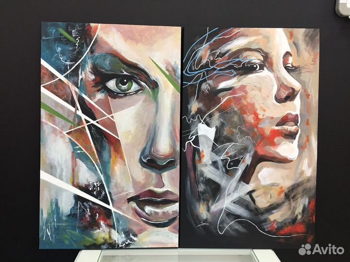 Картины на заказ в интерьер+роспись стен