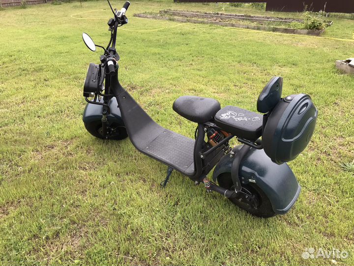 Электросамокат с сиденьем взрослый