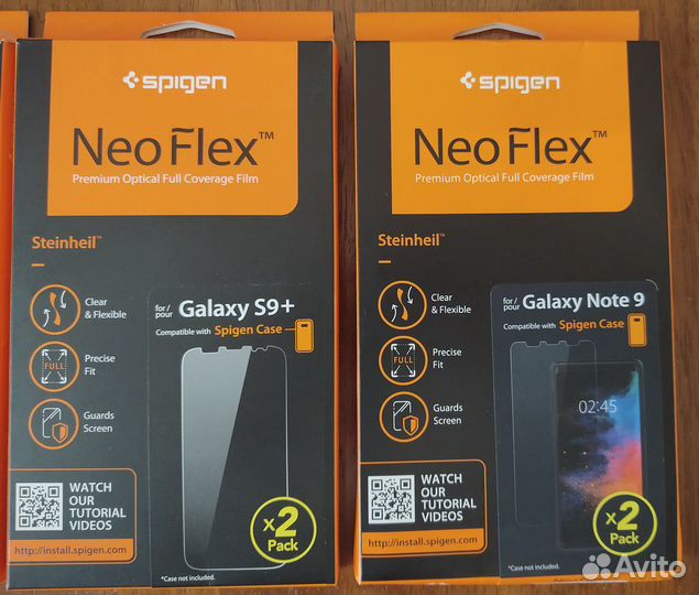Защитная пленка Spigen для (Samsung Galaxy)