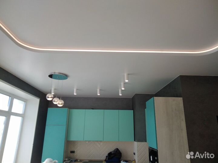 Натяжные потолки