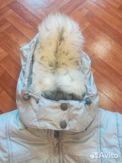 Теплое пальто для девочки