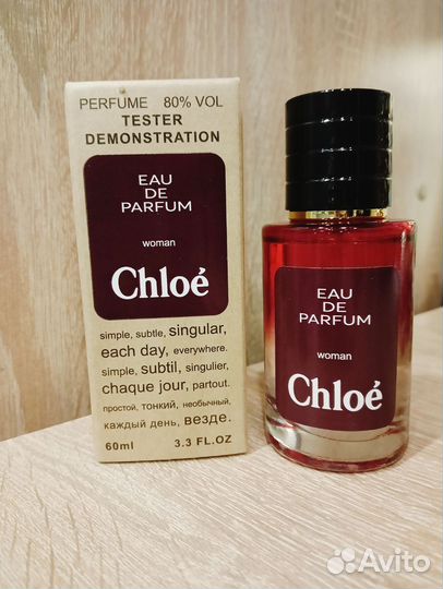 Хлоя духи тестер