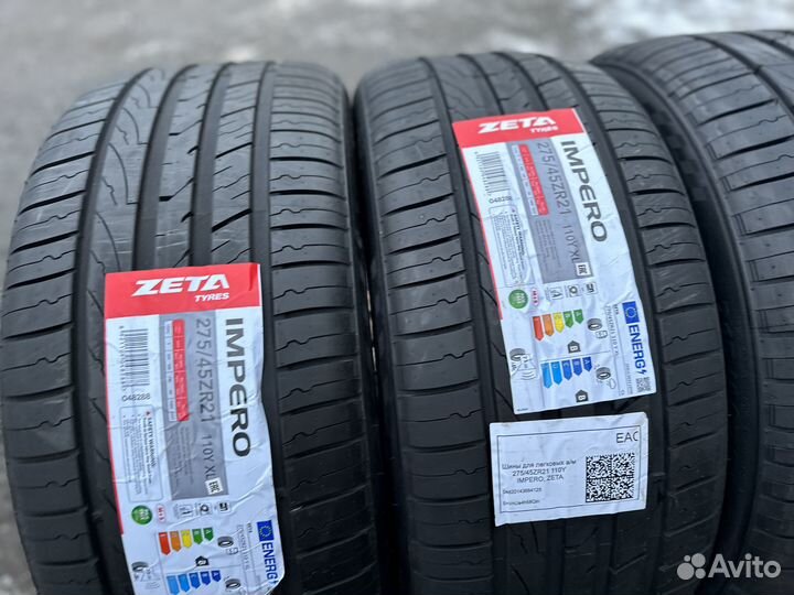 Zeta Impero 275/45 R21 и 315/40 R21 111Y