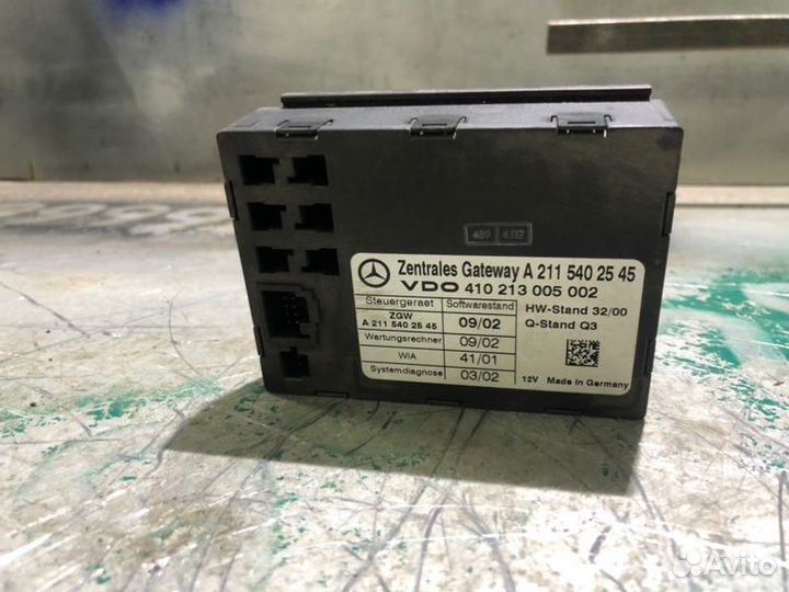 Блок управления дверьми Mercedes-Benz E-Class W211