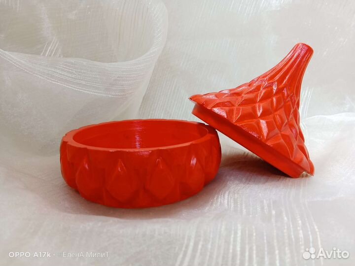 Гипсовая шкатулка