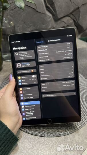 iPad pro 10,5 256gb wi-fi 2019 модельА1701 +Pencil