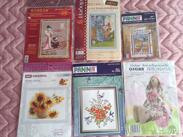 Наборы для вышивки крестом