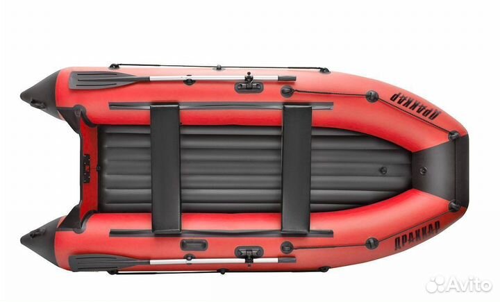 Драккар 3600 нднд classic (безкиль) красно-черная