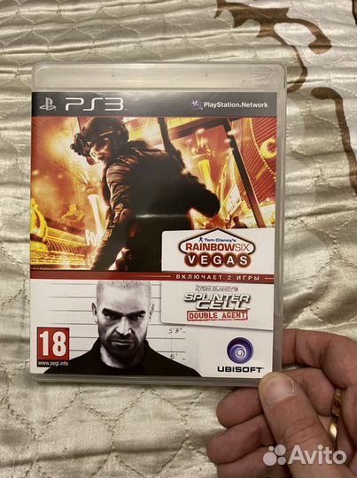 Rainbow six vegas + SC double agent PS3