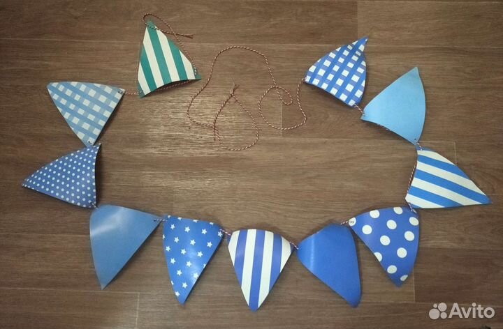 Гирлянда растяжка на 1 годик