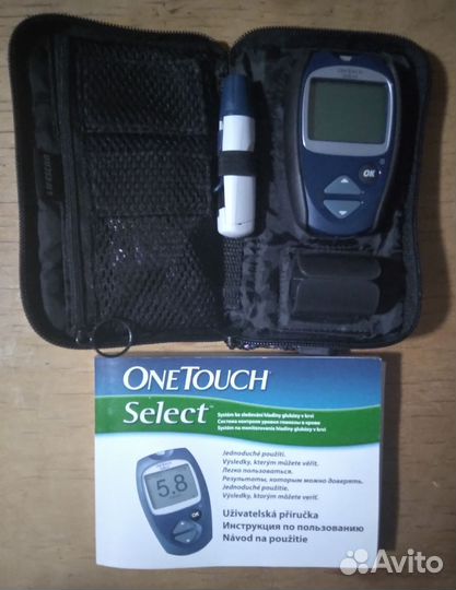 Глюкометр one touch select