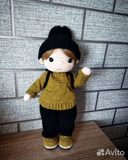 Кукла ручной работы мальчик