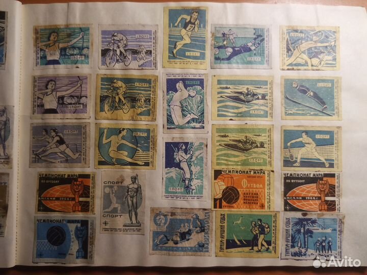 Альбом этикеток спичек. Филумения