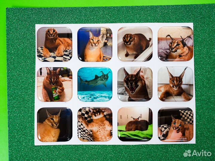 3d стикеры оптом