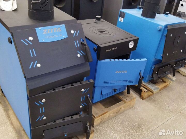 Твердотопливный котел