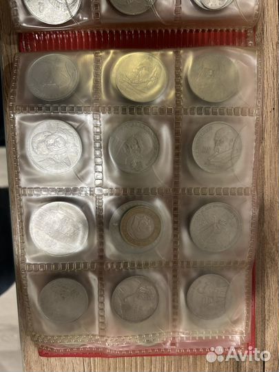 Коллекция монет СССР юбилейные