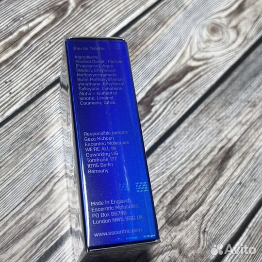 Escentric molecules Molecule+ Iris 30 мл