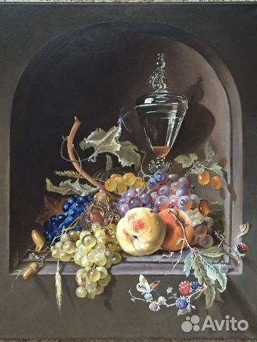 Картина маслом на холсте натюрморт