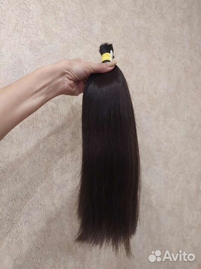 Волосы для наращивания срез донорский 40 см