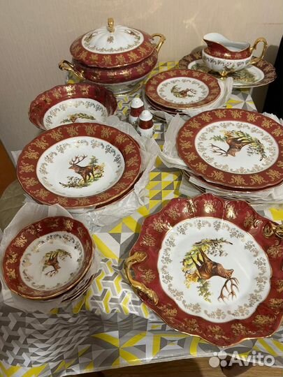 Сервиз столовый Чешский