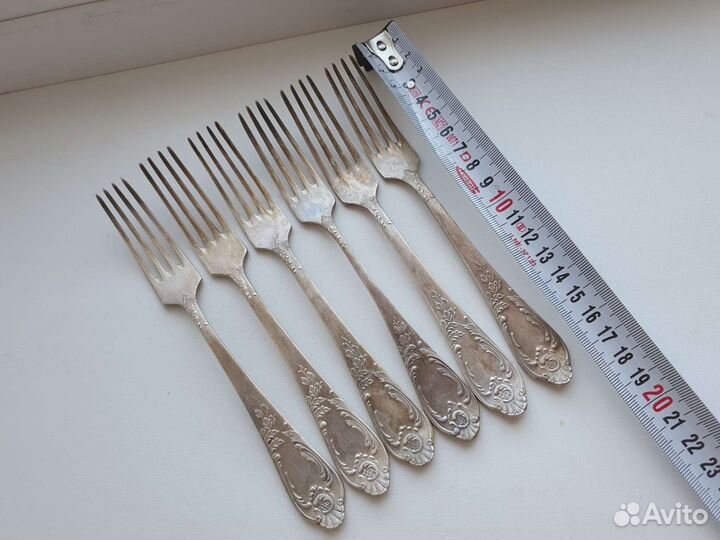 Вилки мельхиоровые СССР