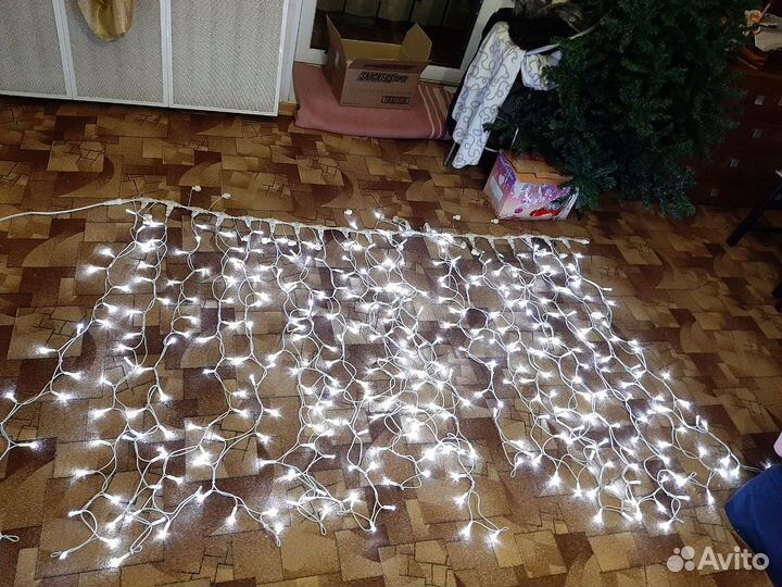 Гирлянда светодиодная. украшение к новому году