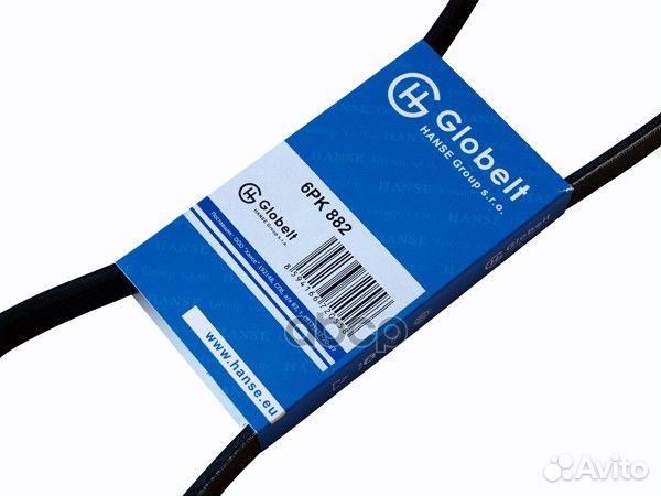 Ремень поликлиновой LADA 6PK882 Globelt