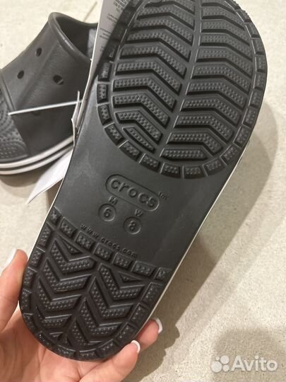 Новые crocs шлепки