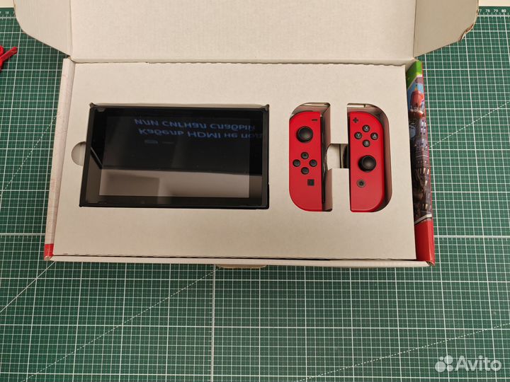 Nintendo switch mario edition прошитый 256GB