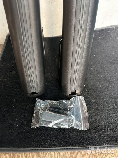 Эродинамичные дуги atlant 110 см, черные