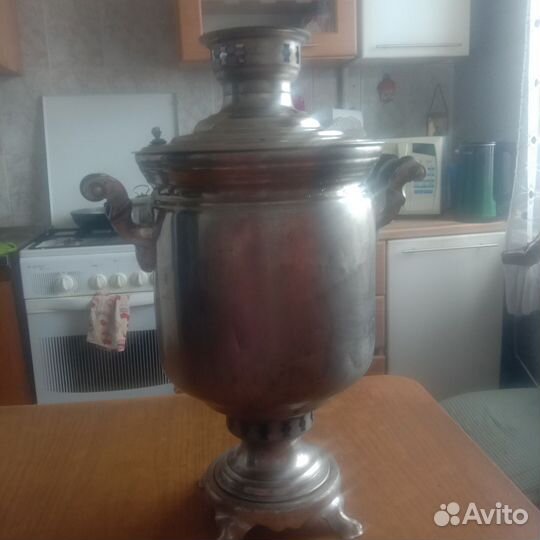 Самовар дровяной угольный