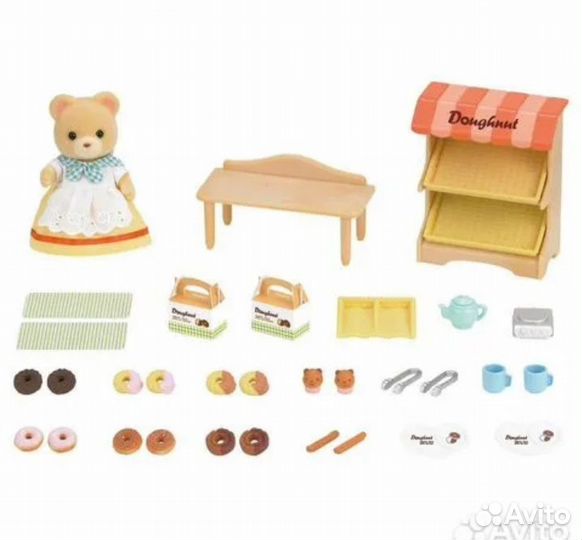 Sylvanian Families Барбекю, Кондитерская, Завтрак