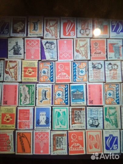 Спички СССР коллекция