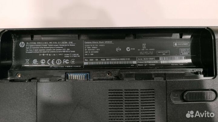 Ноутбук hp pavilion g7 - разбор