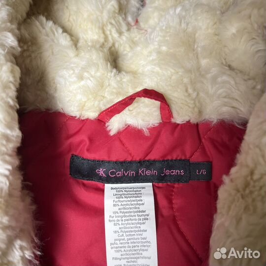 Аляска Calvin Klein Puffer Jacket Bomber Japan y2k