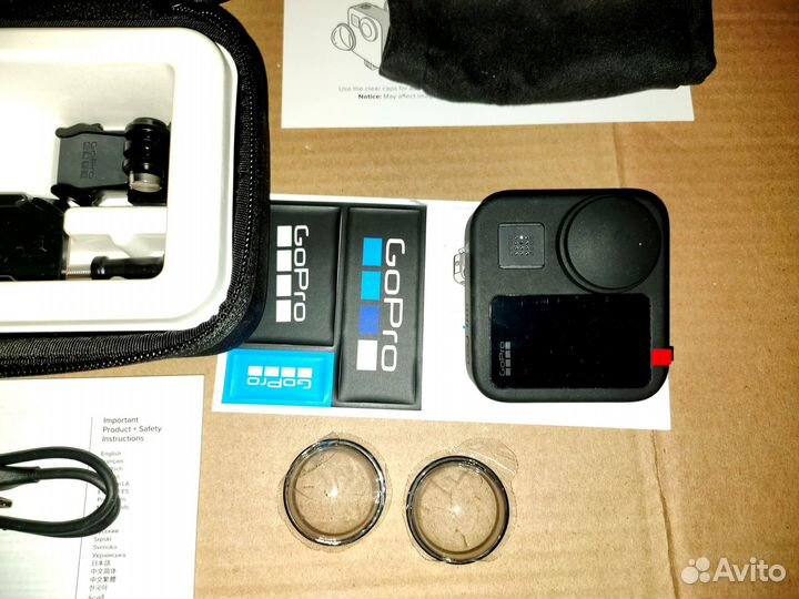 Новая Экшн-камера GoPro MAX 360 5.6K KIT +3 АКБ