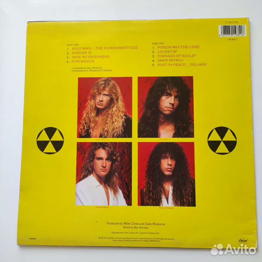 Виниловая пластинка Megadeth 