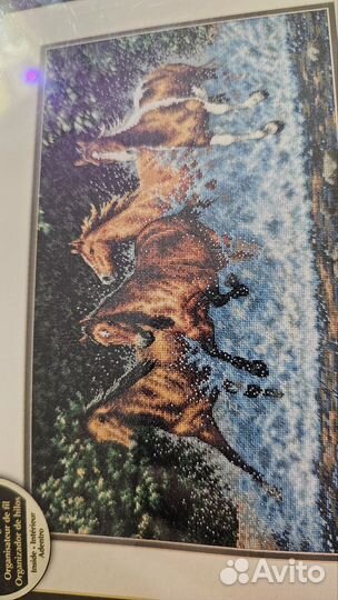 Набор для вышивания dimensions Бегущие лошади