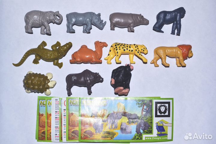 Киндер животные nature natoons - 1