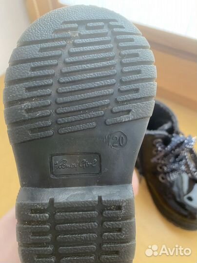 Ботинки демисезонные для девочки 20