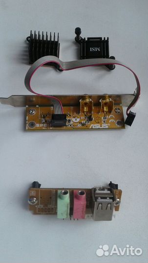 Переходник DIN 6F/DIN 5M, S-pdif USB+Audio