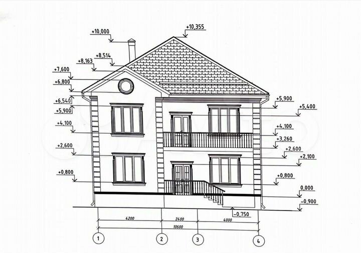 Дом 270 м² на участке 6 сот.