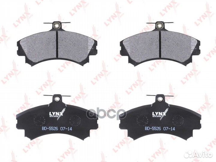 Колодки тормозные дисковые перед 1,319 BD55