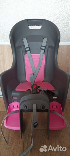 Велокресло Polisport boodie на багажник